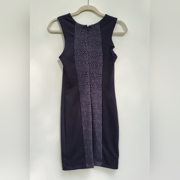 Merona black and grey pencil midi dress - Picture 2 of 7